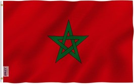 Anley Fly Breeze 3x5 Foot Morocco Flag - Moroccan National Flags Polyester - £8.56 GBP