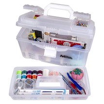 ArtBin 6918AH Twin Top 17 inch Supply Box, Portable Art &amp; Craft Supply O... - $28.99
