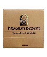 Hawaiian Regent Emerald Hotel Waikiki Vintage Matchbook Diamond Head Ful... - $33.94 CAD