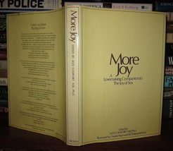 Comfort, Alex MORE JOY OF SEX A Lovemaking Companion to the Joy of Sex Vintage C - $53.24