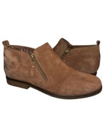 Hush Puppies Women&#39;s Mazin Cayto Ankle Booties Chestnut Nubuck Size 11 Wide - $32.95