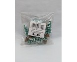 Pack Of (8) Gerson International 1.25&quot; Christmas Village Snow Trees - $35.63