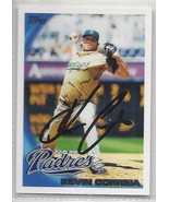 Kevin Correia Signed Autogrpahed 2010 Topps - £7.50 GBP