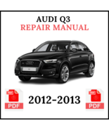 Audi Q3 repair manual 2012-2013 - $516.73 MXN