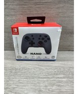 PowerA Nintendo Switch NANO Enhanced Wireless Controller ( Grey Neon ) NEW - £27.25 GBP