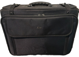 Solo New York Morgan Rolling Hard Side Catalog Case, Item #702325, Black - $53.20