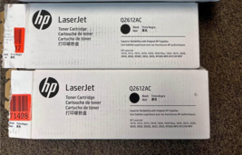 HP 12A Q2612A Q2612AC Black Toner Print Cartridge NEW Open Box - £13.00 GBP