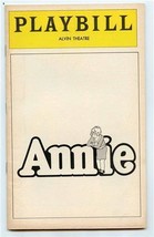 Playbill ANNIE Alvin Theatre 1979 Shelley Bruce Reid Shelton Alice Ghostley - £19.78 GBP