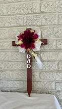 Cemetery, flowers for grave, grave decoration, cross for grave, memorial... - $468.00 MXN
