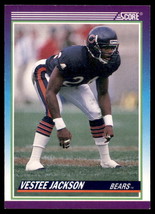 1990 Score #454 Vestee Jackson Chicago Bears - $1.79