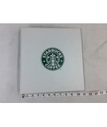 RARE STARBUCKS BINDER FOLDER PLANNER 3 RING ORGANIZER Portfolio - $940.64 MXN