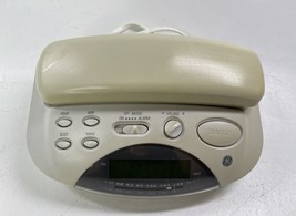 General Electric Alarm Clock LCD AM/FM Radio Telephone GE 2-9291A - $17.97