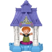 Fisher-Price Little People Toddler Toy Disney Frozen Anna in Arendelle P... - £12.73 GBP