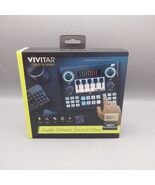 Vivitar Creator Series Audio Stream Sound Mixer USB-C Bluetooth Voice Ef... - $289.34 MXN