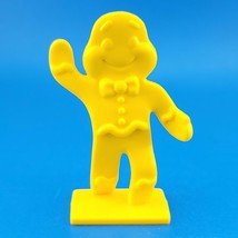 Candyland Yellow Gingerbread Man Token Replacement Game Piece 2010 Plastic - £1.96 GBP