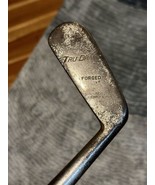 Antique Vintage Hickory Shaft Tru Drive Forged Putter Chrome Plate - £23.42 GBP