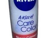 NIVEA A Kiss of Care &amp; Color Lip Care Balm Sheer Crimson New/Sealed/Disc... - $25.51