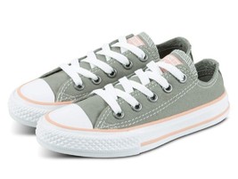 Genuine Converse Chuck Taylor Green Lo Top Girls Kids Trainers Sizes 2.5 And 3 - £33.96 GBP