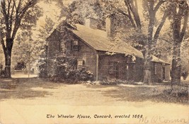 Concord Nuovo Hampshire ~ Wheeler Casa Eretto 1668-EDITH Buck Foto Cartolina - £7.35 GBP