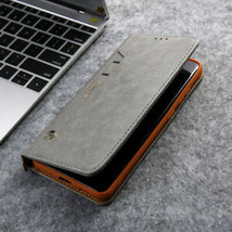 K88) Leather Wallet Flip Magnetic Back Cover Case For Samsung Galaxy - £52.10 GBP