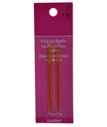 Susan Bates Yellow Crystalites Yarn Needle 14109 - €2,53 EUR