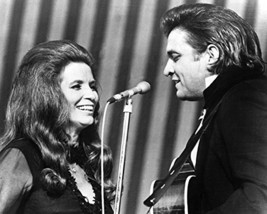 Johnny Cash And June Carter Classic Signing Together 1969 16x20 Canvas G... - $69.99