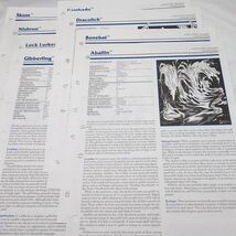 (8) TSR Advanced D&D 2nd Edition Monstrous Compendium Fiend Sheets - $365.04 MXN (8) TSR Advanced D&D 2nd Edition Monstrous Compendium Fiend Sheets - $365.04 MXN