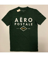 NWT Aeropostale Men’s Short Sleeve Green Logo T-shirt size XS - £9.64 GBP