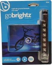 GoBrightz Blue LED Bicycle Frame Light L2026 Ground Illumination Battery-Run New - £10.64 GBP