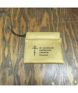 Vintage St. Nicholas orthodox church Homestead PA small coin change  purse  - $27.06 CAD