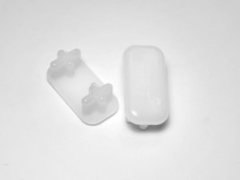 4 Rectangular Chair Leg Insert Glides 1-1/2&#39;&#39; x 3/4&#39;&#39; For Patio Tubes/Legs - $162.31 MXN