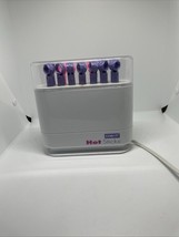 CONAIR Hot Sticks Hair Setter 14 Flexible Rollers Curlers HS18R Pink Purple - $424.24 MXN