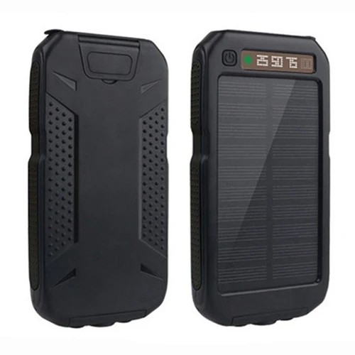 30000mAh Solar Mobile Phone Power Bank Supply Waterproof USB with Lighter Outdoo - £88.36 GBP