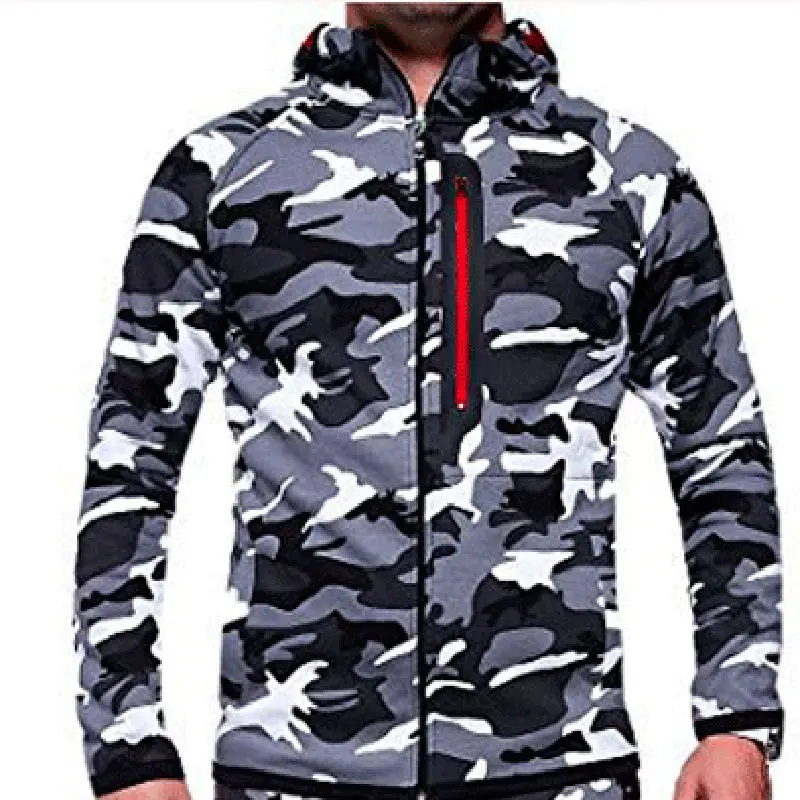 Lage hoodies men zipper cardigan hooded sweatshirts fashion print sportswear men s slim thumb200