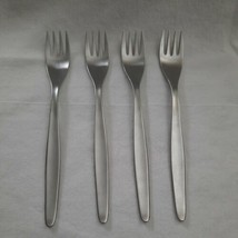 Nice Set 4 Salad Forks Laurel WMF Cromargan Triangle Mark Stainless Germany 7&quot; - £23.42 GBP