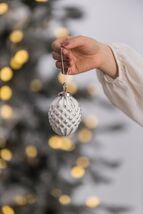 Glass Christmas Ball Ornaments Set of 6 for Tree &amp; Party Decor - $47.99