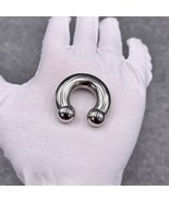 In Stock Ring Thickness 10mm Stainless Steel Body Jewelry Circular Barbell - $27.35 CAD