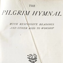 1912 The Pilgrim Hymnal Song Book Hymn Sheet Music 1st Edition Antique P... - $49.99