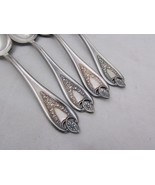 1847 Rogers Bros. Old Colony Silver Plate Set of  4 Tea Spoons - £11.27 GBP