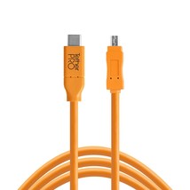 Tether Tools TetherPro USB-C to USB 2.0 Mini-B 8-Pin Cable | for Fast Transfer a - £58.98 GBP
