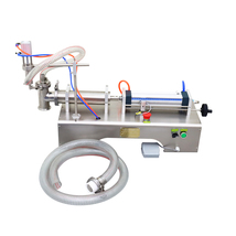 50-500ml  Pneumatic Liquid Filling Machine for Water Perfume Drink w/1 Nozzle  1 - £364.61 GBP