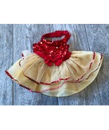 Build a Bear Workshop Red Sequin Dress Tulle Gown Formal Pageant BABW Cl... - $303.86 MXN