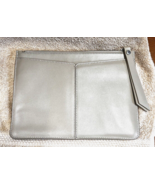 Treasure &amp; Bond Envelope Clutch Purse Leather Taupe Never Used No Tags - £19.03 GBP
