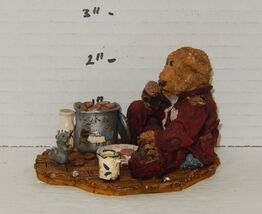 Limited Edition Lonnie St. Martin's Bear "Trevor" Homespun Collection #1... - $14.80