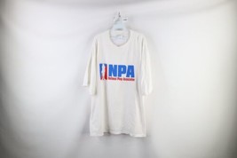 Vintage Streetwear Mens 2XL Spell Out NPA National Pimp Association T-Shirt - £36.96 GBP