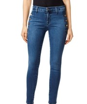 J BRAND Womens Jeans Zion Skinny Fuse Blue Size 24W JB000796 - £61.77 GBP