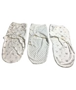 3 KeaBabies Baby Swaddle Organic Cotton Wraps 0-3 Months Infant Sleep - £22.79 GBP