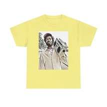 Gil Scott Heron Short Sleeve Graphic Print Crew Neck Unisex Heavy Cotton T-Shirt - £9.59 GBP+