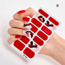 #AF009 Patterned Nail Art Sticker Manicure Decal Full Nail - $4.40