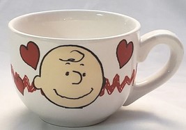 Charlie Brown Peanuts Be Mine Valentine&#39;s Day Coffee Cup Mug Hearts 2015 - $6.79